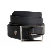 Sleek Black Elegance Belt